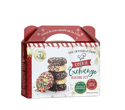 Invisible Chef Cookie Exchange Kit - Vanilla Sugar & Chocolate Peppermint