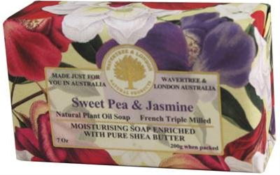 Wavertree & London Bar Soap - Sweet Pea & Jasmine 