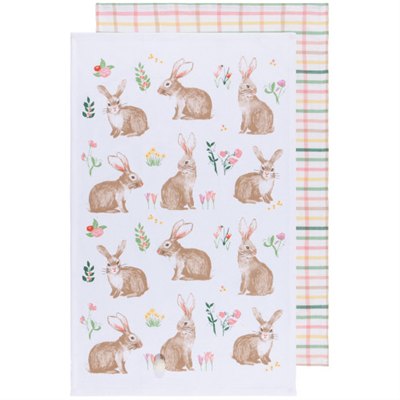 Easter Bunny Kitchen Towels