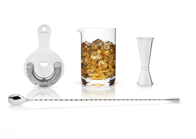 Viski 4pc Mixology Barware Set