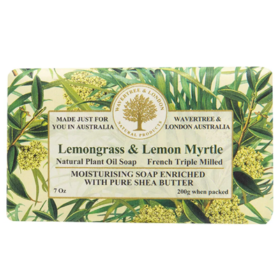 Wavertree & London Bar Soap - Lemongrass & Lemon Myrtle